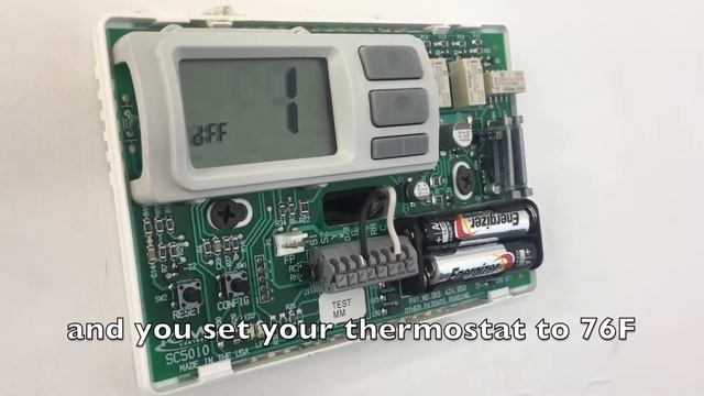 Setting the Differential on the Excel Air Systems Thermostat смотреть онлайн