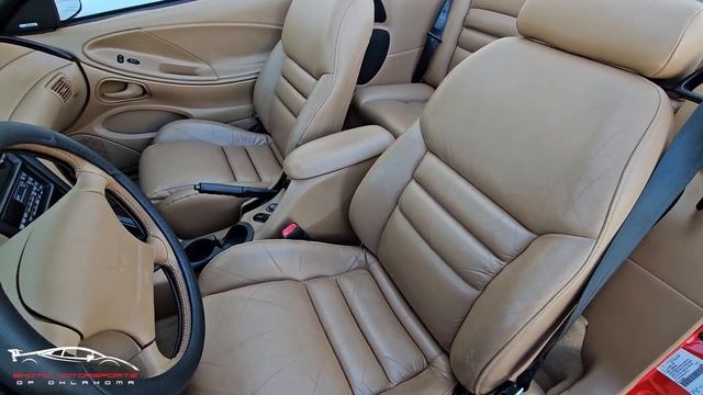 1998 Ford Mustang GT Convertible MINT - 18k Miles! - Rio Red Paint - Saddle Leather - For Sale смотреть онлайн