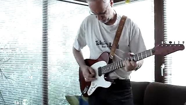 My DIY Telecaster - better recording смотреть онлайн