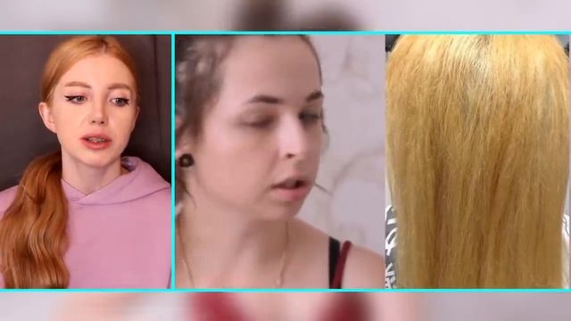 НЕДОВОЛЬНОЙ КЛИЕНТКЕ СОЖГЛИ ВСЕ ВОЛОСЫ ПРИ ВЫХОДЕ ИЗ ЧЕРНОГО В БЛОНД. РЕАКЦИЯ ПАРИКМАХЕРА смотреть онлайн