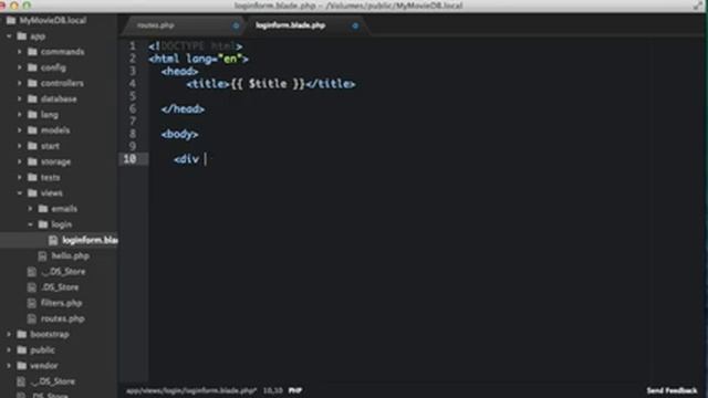 MyMovieDB Laravel AngularJS App - Part 4 - Combining Twitter Bootstrap into Laravel4 смотреть онлайн