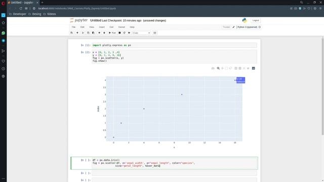 Gráficos básicos con plotly (Gráficos de dispersión) смотреть онлайн