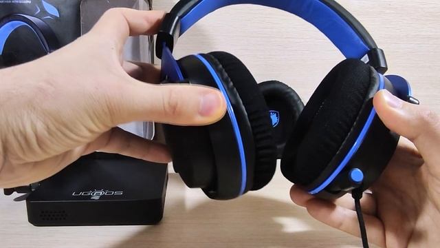 Наушники Sades SA-723 Mpower. Смотрим тв бокс в тишине. смотреть онлайн