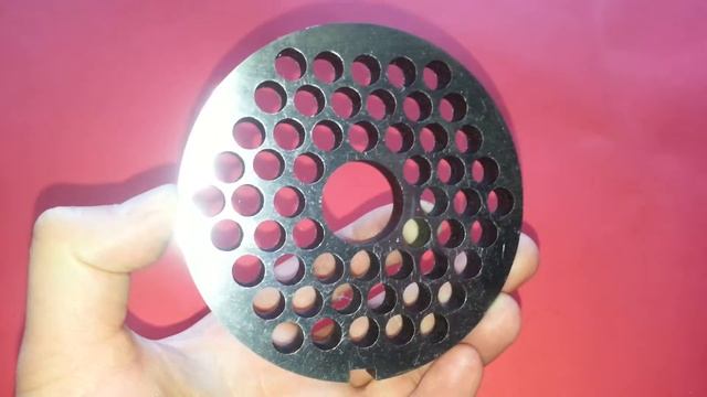 Решетка №3 (9 мм) для мясорубки МИМ-600, МИМ-600М, МИМ-500