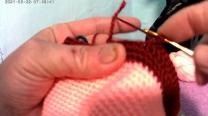 Золотая рыбка , вязаная крючком. Часть 1.