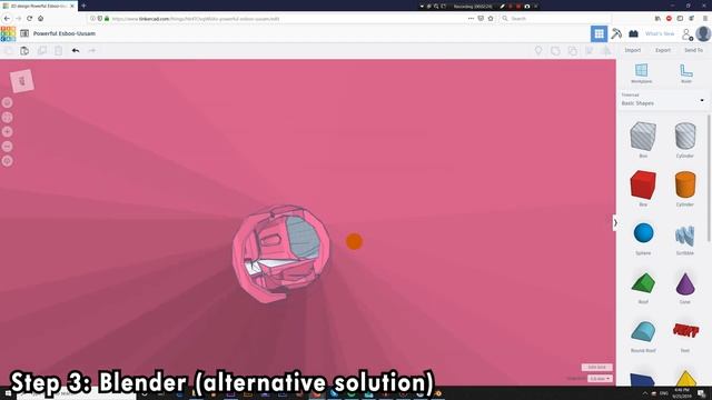 Tutorial: fixing problems in non-solid models for 3D printing (Tinkercad, Blender) смотреть онлайн