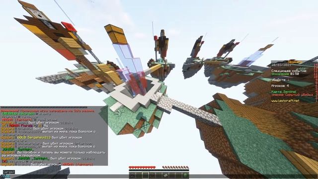 ВОЗВРАЩЕНИЕ В МАЙНКРАФТ! УГАРНЫЙ SkyWars за 50 рублей! Minecraft lastcraft. смотреть онлайн
