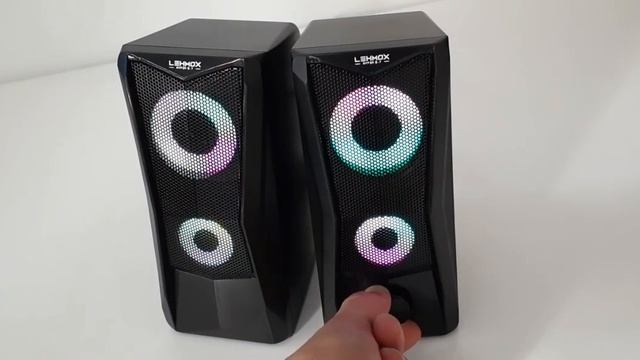 Caixa De Som GAMER Para Notebook PC USB P2 5W RMS LED RGB смотреть онлайн