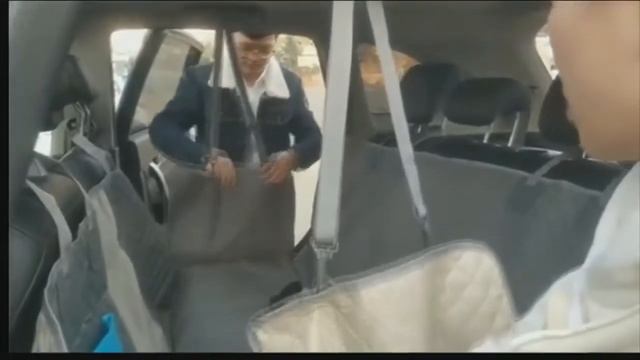 Гамак для собаки в машину с Алиэкспресс.Чехол для перевозки собаки в авто. смотреть онлайн