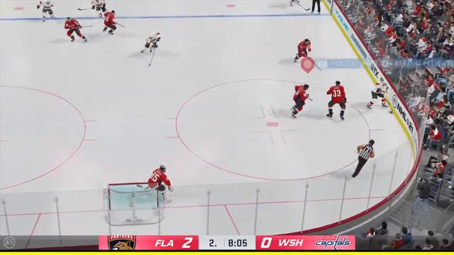 Florida Panthers - Washington Capitals 07 gameplay NHL21 PS4 смотреть онлайн