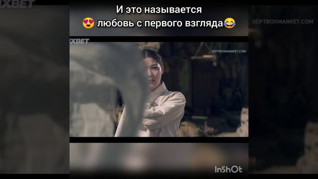 И это называется любовь с первого взгляда😍/Видео МОЁ/Дорама:Любовники красного неба смотреть онлайн