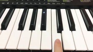 Украинская народная песня на пианино обучение