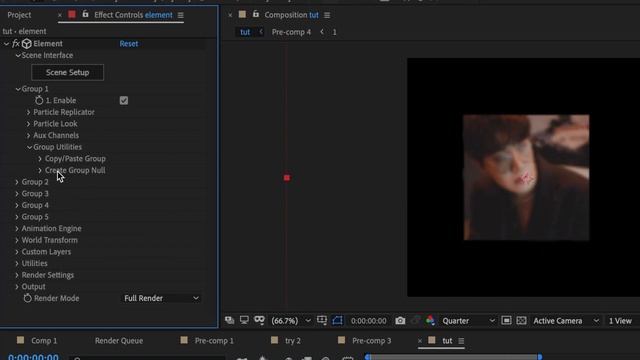 element 3d split cube (3 styles) | after effects смотреть онлайн