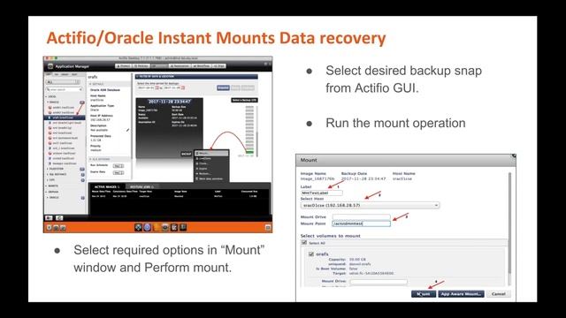 Oracle Mounts Standard and Appaware смотреть онлайн