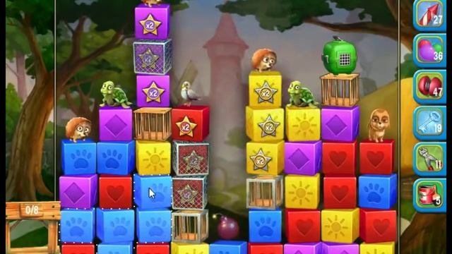 Pet Rescue Saga Level 1288 - NO BOOSTERS смотреть онлайн