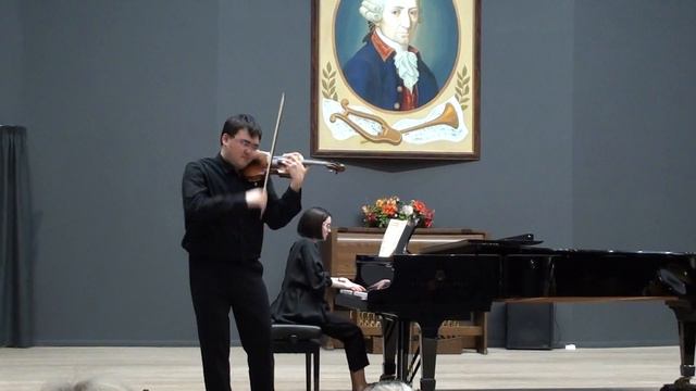 Г. Венявский -  Полонез  D -  Dur, соч. 4 -  Генки Наган (скрипка), Юлия Лапчинская (ф - но)