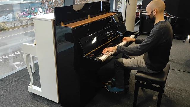 Klaviertest - Wandklavier Yamaha C-108 смотреть онлайн