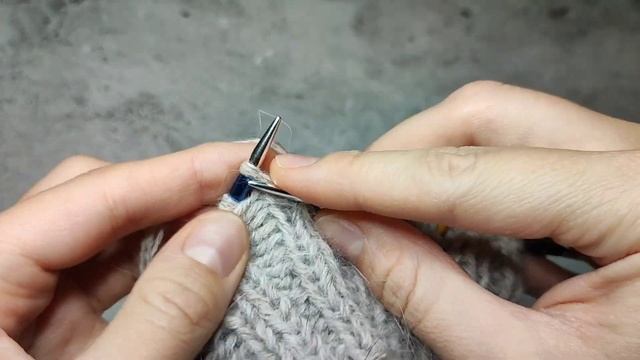 МК Митенки резинкой 2*2 с анатомическим пальцем подробно смотреть онлайн