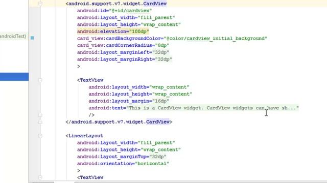 Android Basic CardView Layout смотреть онлайн