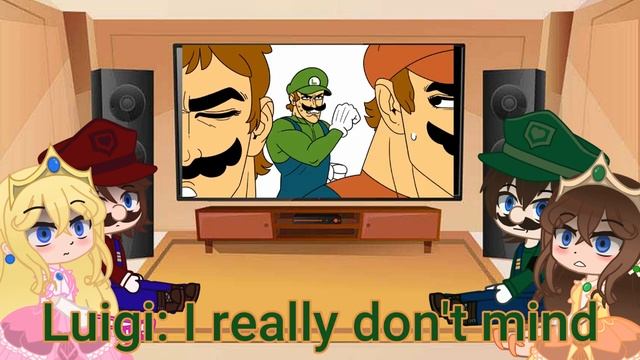 Super Mario Bros react to Super Anime Bros смотреть онлайн
