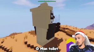 ? Сделал СКИБИДИ ТУАЛЕТ в Майнкрафт из ОБЫЧНЫХ МОБОВ - Skibidi Toilet в Minecraft | КУПИК МАЙНКРАФТ