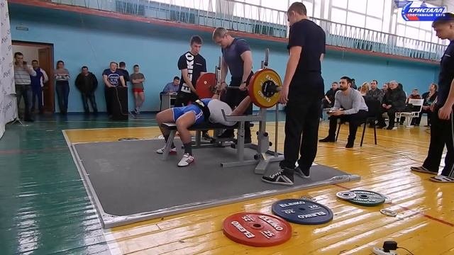 27 декабря 2014. Потапенко Сергей. 3 подход. Жим 160 кг, в зачет, с.в. 85,05 кг смотреть онлайн