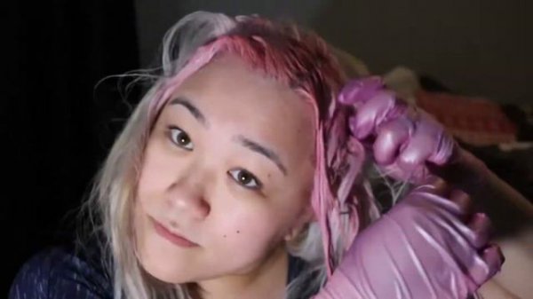 Dyeing my hair pink w/Overtone