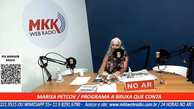 Programa "A BRUXA QUE CONTA" Tarô com Marisa Petcov 24.01.2023 смотреть онлайн