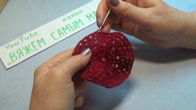 Вязание крючком Детская панамка #157 смотреть онлайн