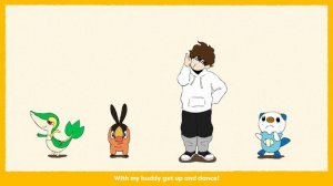 Pokémon partners of different generations dancing "POKÉDANCE" Animation Music Video