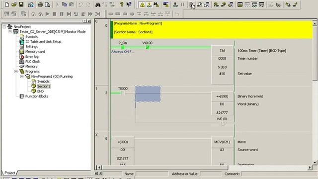 Omron CX Server DDE x Excel смотреть онлайн