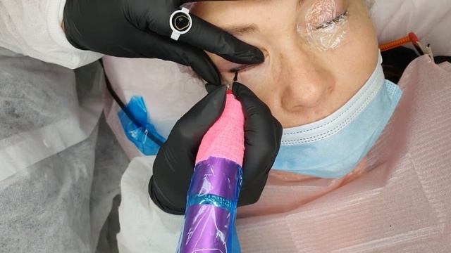 Перманентный макияж. Межресничка. Возрастное веко