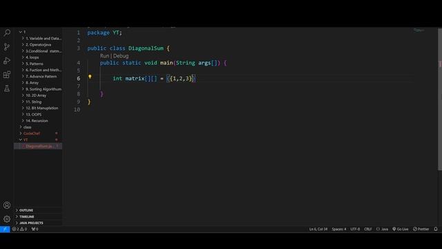 Placement Question - Matrix Diagonal Sum Problem Explained | Google Amazon | #diagonalmatrix смотреть онлайн