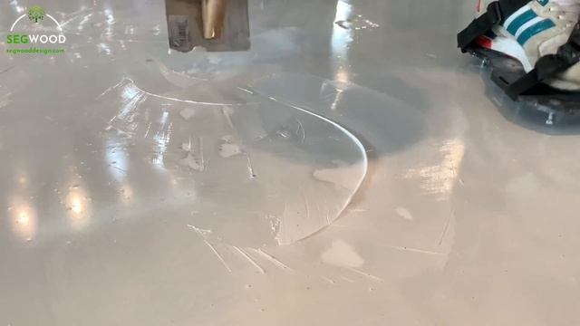 Epoxy marble floor 60sqm - SEGWOOD Style смотреть онлайн