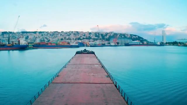 VOLGO BALT 213 TIMELAPSE — Заход в порт Трабзон | We go a port Trabzon General Cargo Ship смотреть онлайн
