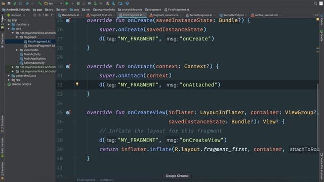Fragment Life Cycle in Android смотреть онлайн