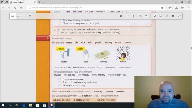 Урок 67- Исчисляемые и неисчисляемые существительные в английском языке смотреть онлайн