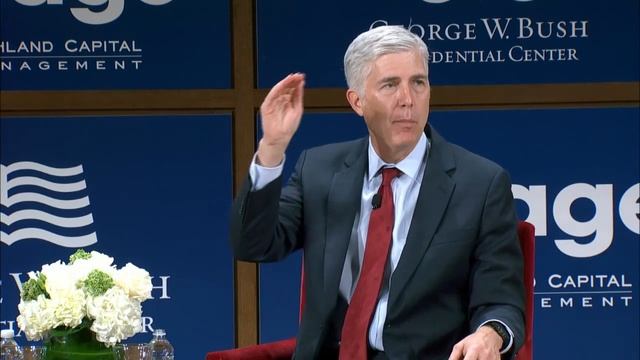 A Conversation with Supreme Court Justice Neil Gorsuch смотреть онлайн
