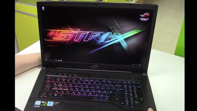 Обзор ноутбука ASUS Strix GL703GS смотреть онлайн