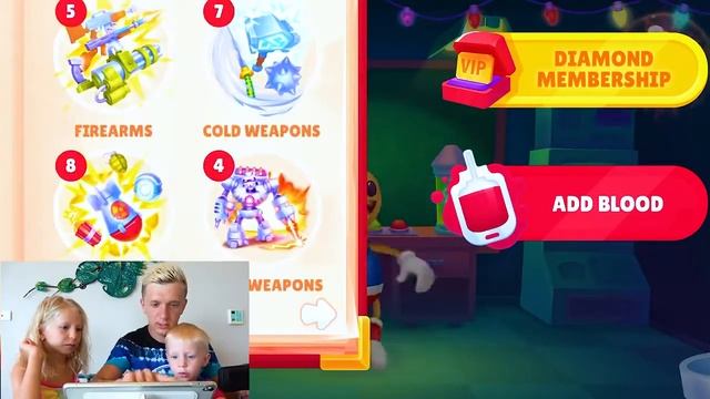 АНТИСТЕРСС и Новая КОМНАТА В КОРОБКЕ #4 Kick the Buddy Forever Милана Даня и Пап смотреть онлайн