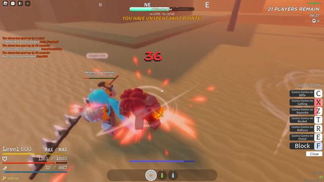 [GPO] GOMU IS FUN | Using FRUIT ONLY In BATTLE ROYALE смотреть онлайн