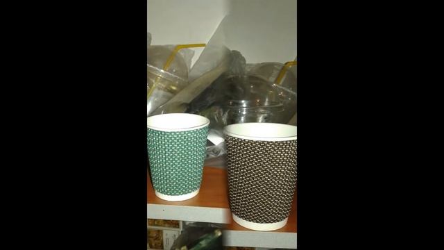 бумажные стаканы для горячих напитков 110 175 250 340 400 500мл смотреть онлайн