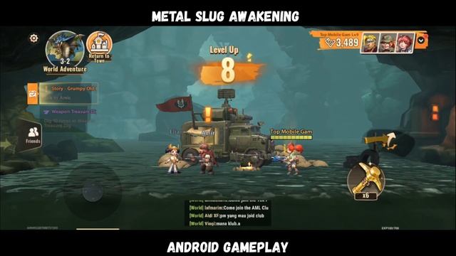 Metal Slug Awakening - игровой процесс 4 смотреть онлайн