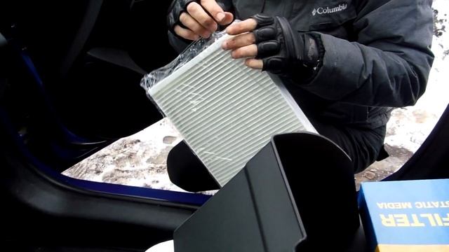 Замена салонного фильтра на CHEVROLET AVEO T-300