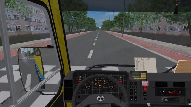 OMSI 2 - The Bus Simulator - BAZ-A079 Etalone (по карте Городец) смотреть онлайн