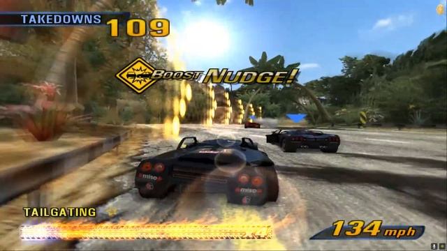 Burnout 3: Takedown | 212 Takedowns | Island Paradise Northbound Road Rage | Tuned Super смотреть онлайн