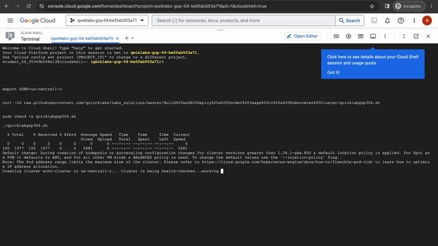 Build and Deploy a Docker Image to a Kubernetes Cluster || #qwiklabs || #GSP304 [With Explanation?️ смотреть онлайн