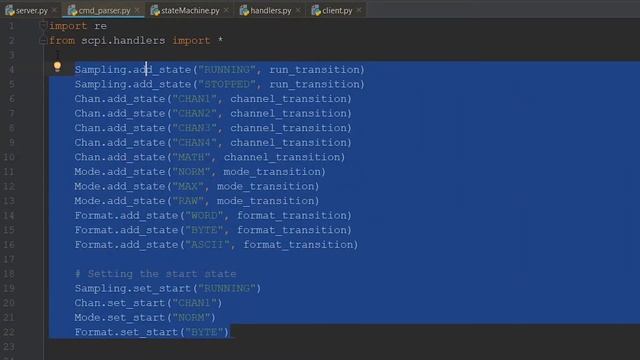 1.11 Python 3 - (Bug Fix - Handler Functions) Command-based Device programming simulator смотреть онлайн