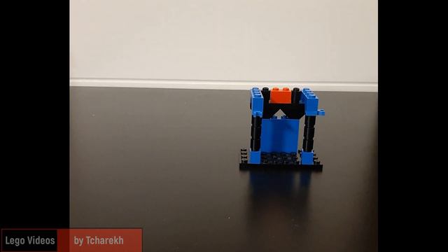 Lego 6042 - an instruction to build alt. model A from back of the set's box смотреть онлайн