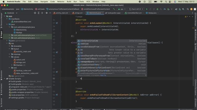Admob Android Java Tutorial | Part 03 | Interstitial Ads - How to show Interstitial ads in Android смотреть онлайн